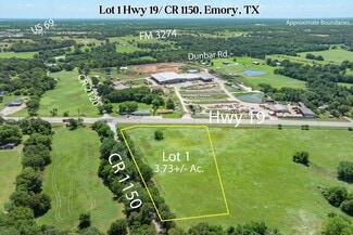 Plus de détails pour State Hwy 19 & CR 1150, Emory, TX - Terrain à vendre