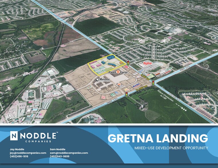 192nd St, Gretna, NE à vendre - Aérien – Image 1 sur 15