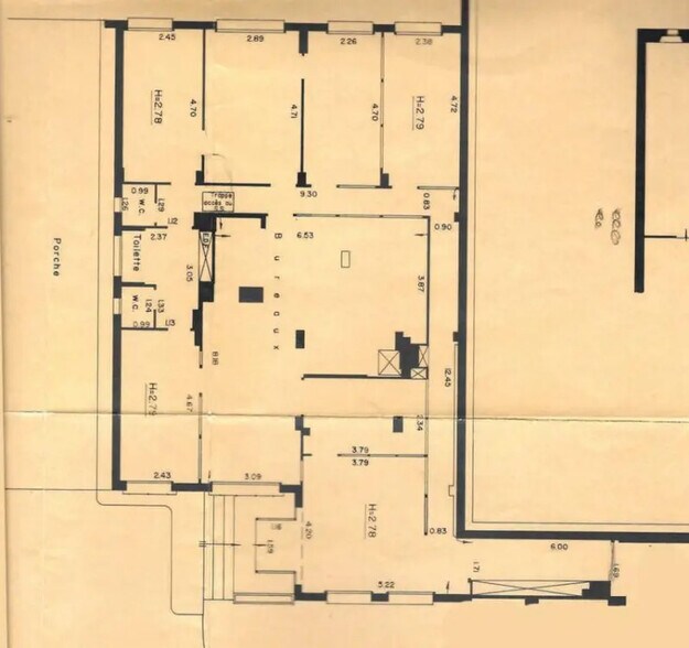 Bureau dans Paris à louer - Plan d’étage – Image 2 sur 7