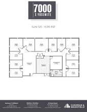 7000 S Yosemite St, Centennial, CO à vendre Plan d’étage– Image 1 sur 1