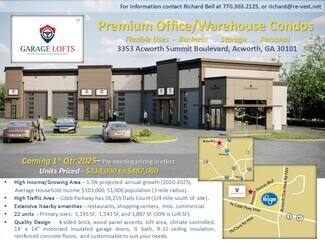 Plus de détails pour 3353 Acworth Summit Blvd NW, Acworth, GA - Local d’activités à vendre