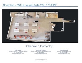 850 NW 42nd Ave, Miami, FL à louer Plan de site– Image 2 sur 4