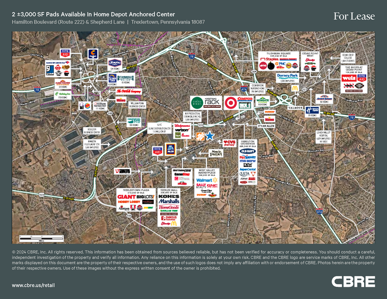 Hamilton Blvd & Grange Road, Trexlertown, PA à louer - Aérien – Image 3 sur 3