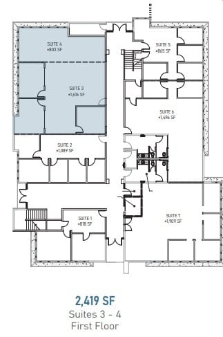 5677 Oberlin Dr, San Diego, CA 92121 - Lot 3-4 -  - Plan d’étage - Image 1 of 1
