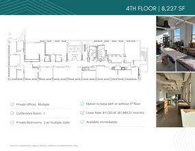 5-25 E Van Buren St, Joliet, IL à louer Plan d’étage– Image 1 sur 8