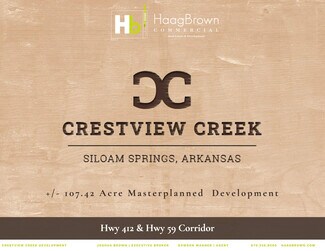 Plus de détails pour 4095 US-412, Siloam Springs, AR - Terrain à vendre