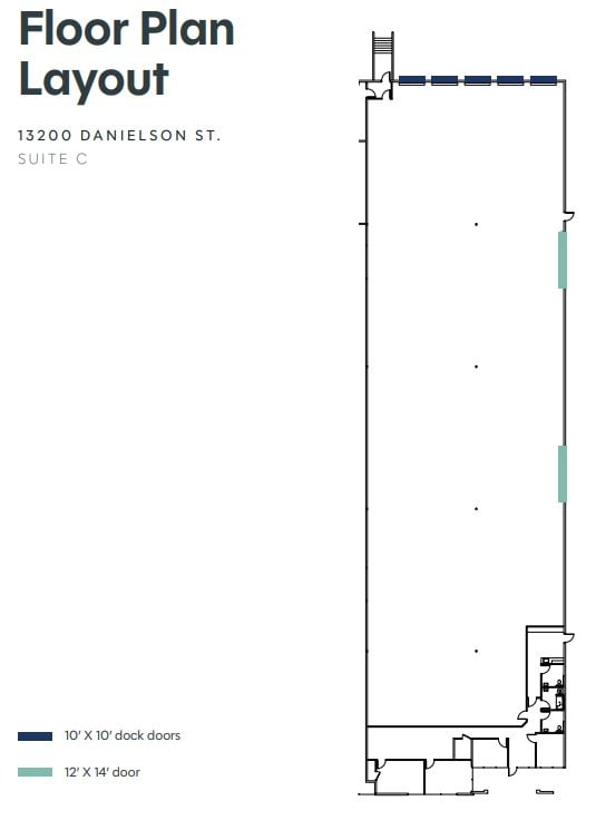 13200 Danielson St, Poway, CA à louer Plan d’étage– Image 1 sur 1