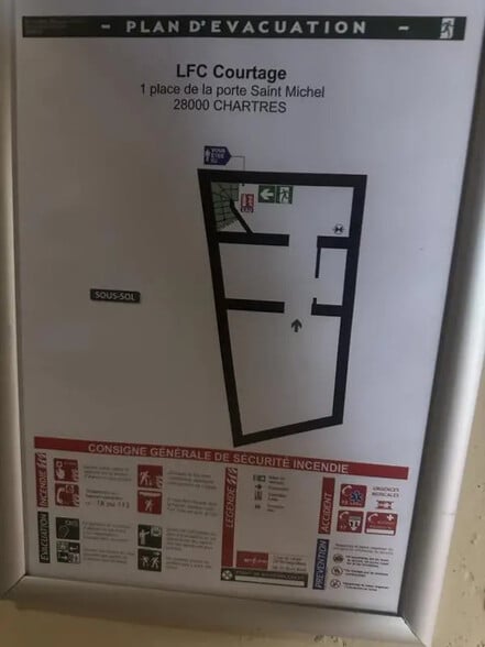 Bureau dans Chartres à vendre - Plan d’étage – Image 3 sur 14