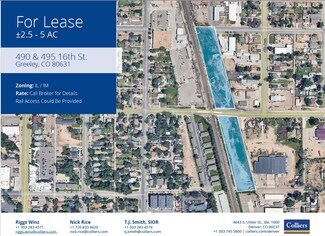 Plus de détails pour 490 & 495 16th St - LAND, Greeley, CO - Terrain à louer