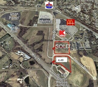 Plus de détails pour 1109 Comwest Pky, Belleville, IL - Terrain à vendre