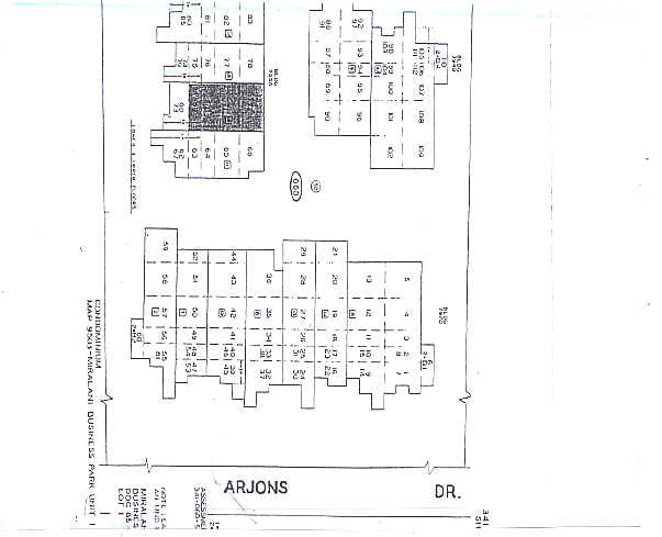 7930 Arjons Dr, San Diego, CA à louer - Plan cadastral – Image 3 sur 13