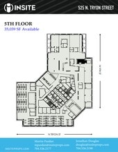 525 N Tryon St, Charlotte, NC à louer Plan de site– Image 1 sur 1