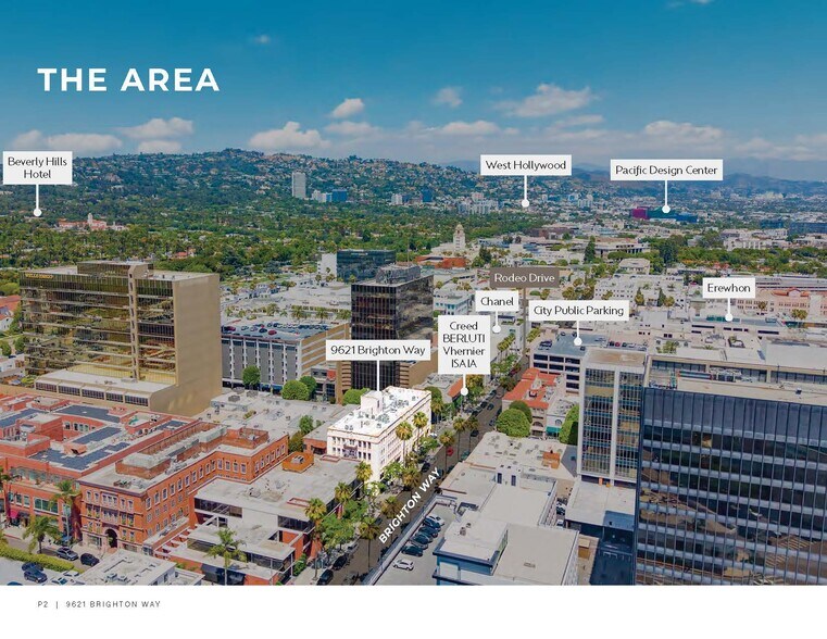 9601-9621 Brighton Way, Beverly Hills, CA à louer - Photo de l’immeuble – Image 2 sur 9