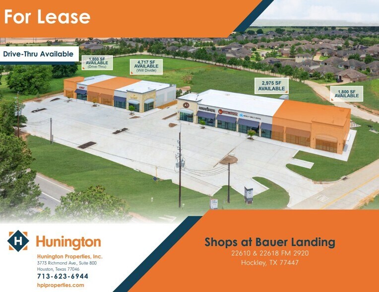 22610 FM 2920, Hockley, TX à louer - Photo de l’immeuble – Image 1 sur 1