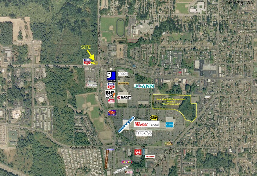 305 Cooper Point Dr, Olympia, WA à vendre - Aérien – Image 2 sur 28