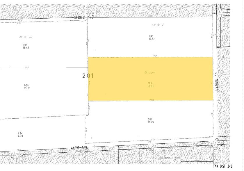 2861 N Marion Dr, Las Vegas, NV à louer - Plan cadastral – Image 2 sur 5