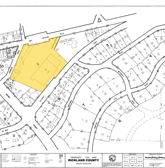 4400 Fort Jackson Blvd, Columbia, SC à louer - Plan cadastral – Image 1 sur 1