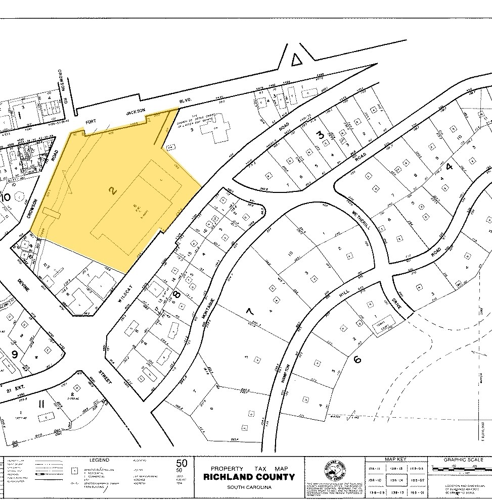 4400 Fort Jackson Blvd, Columbia, SC à louer Plan cadastral– Image 1 sur 2