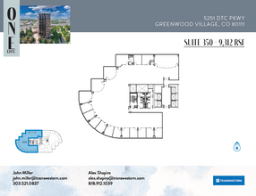 5251 Dtc Pky, Greenwood Village, CO à louer Plan d’étage– Image 1 sur 1