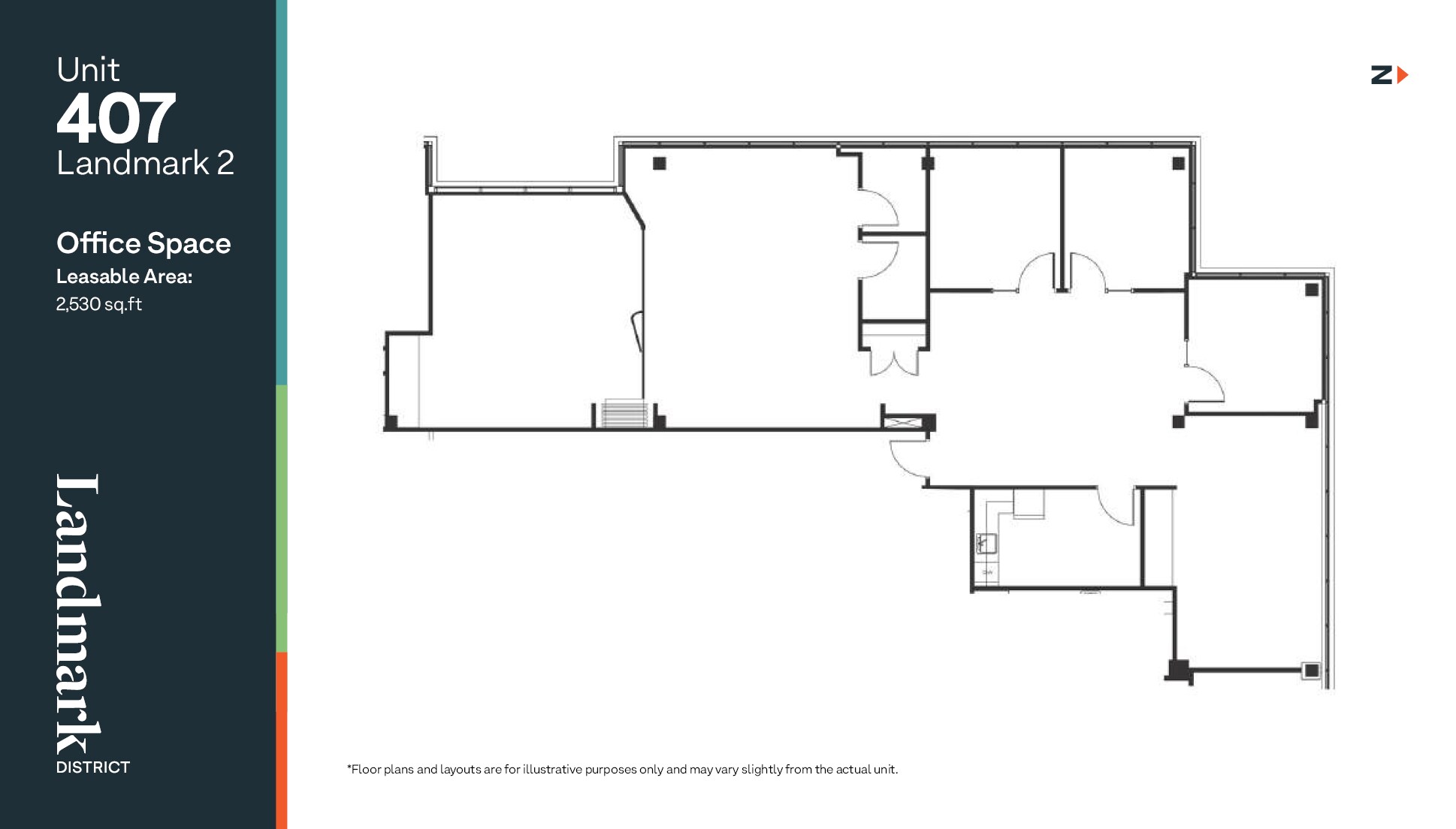 1700 Dickson Av, Kelowna, BC à louer Plan d’étage– Image 1 sur 13