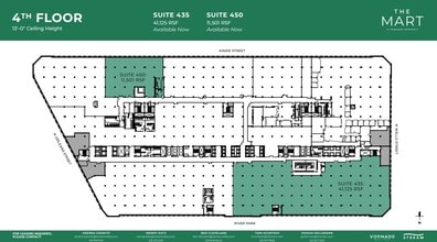 222 Merchandise Mart Plz, Chicago, IL à louer Plan d’étage– Image 1 sur 1