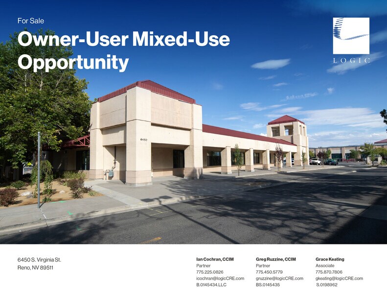 6450 S Virginia St, Reno, NV à vendre - Photo de l’immeuble – Image 1 sur 3