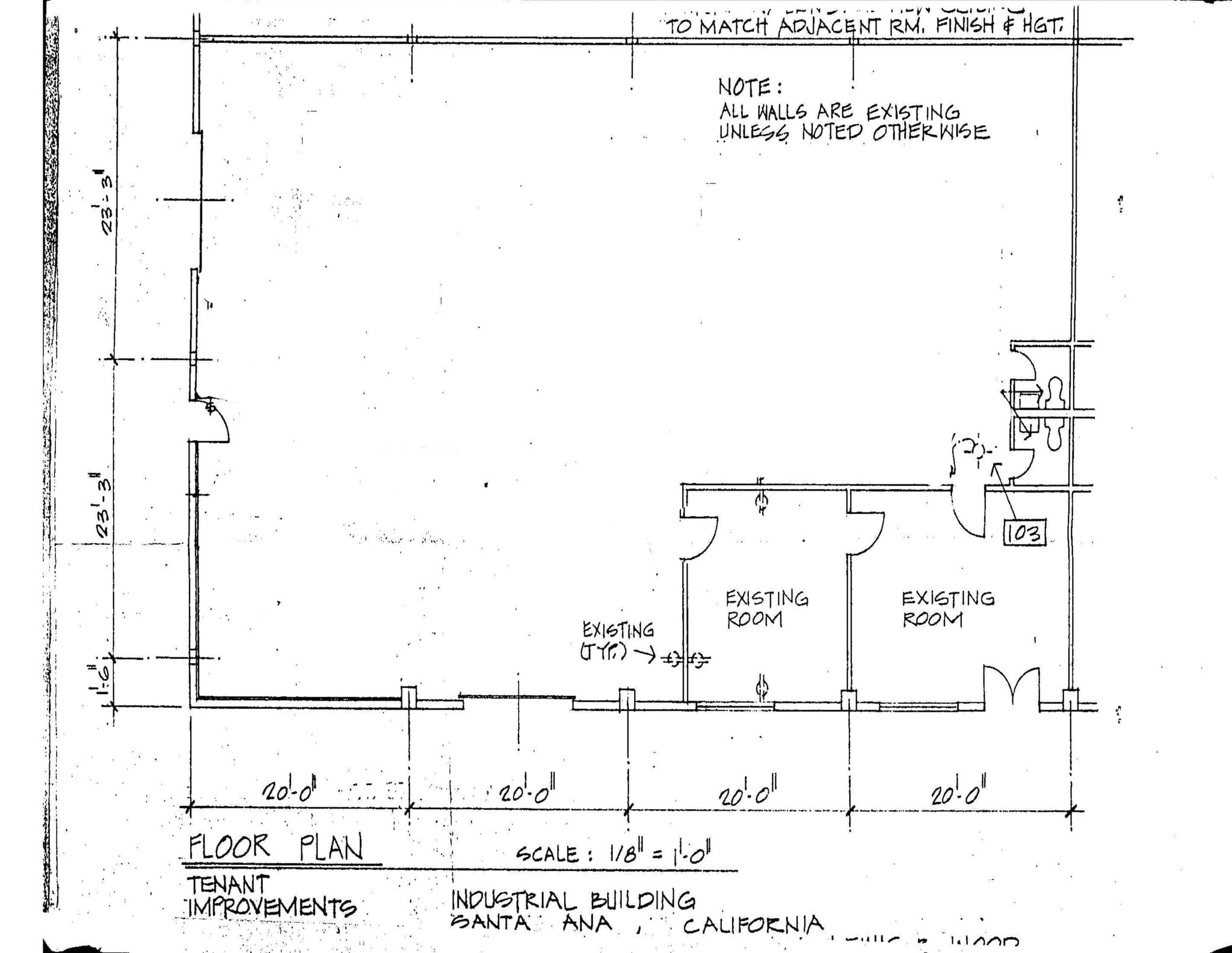 1514-1516 E Edinger Ave, Santa Ana, CA à louer Plan de site– Image 1 sur 9