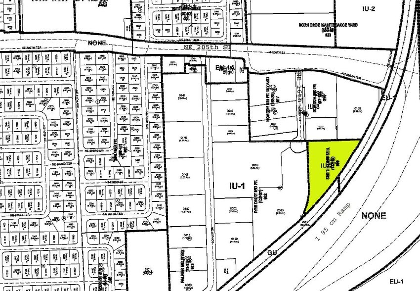 20165-20199 NE 16th Pl, Miami, FL à louer - Plan cadastral – Image 3 sur 3