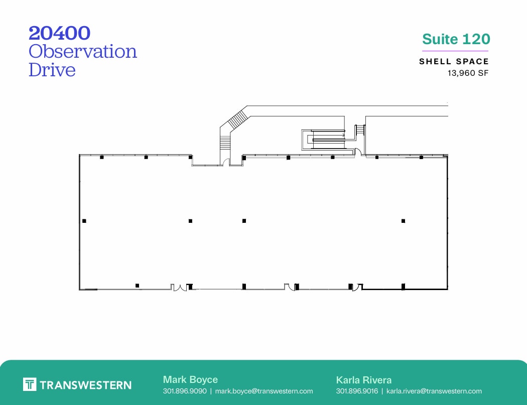 20400 Observation Dr, Germantown, MD à louer Plan d’étage– Image 1 sur 1