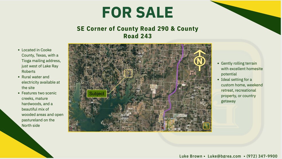 County Road 290, Collinsville, TX à vendre - Photo de l’immeuble – Image 3 sur 3