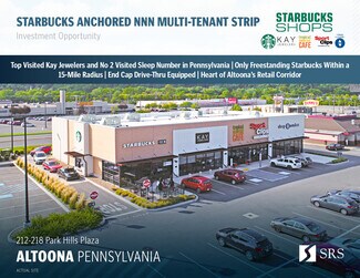 Plus de détails pour 212-218 Park Hills Plz, Altoona, PA - Local commercial à vendre