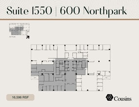 1200 Abernathy Rd NE, Atlanta, GA à louer Plan d’étage– Image 1 sur 1