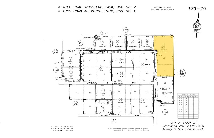 4512 Frontier Way, Stockton, CA à louer - Plan cadastral – Image 3 sur 7