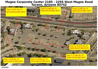Plus de détails pour 2255 Magee rd, Tucson, AZ - Terrain à vendre