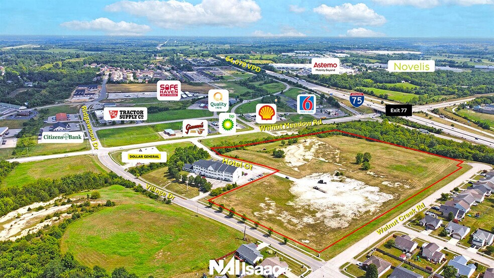 351 Hotel Ct, Berea, KY à vendre - Aérien – Image 2 sur 8