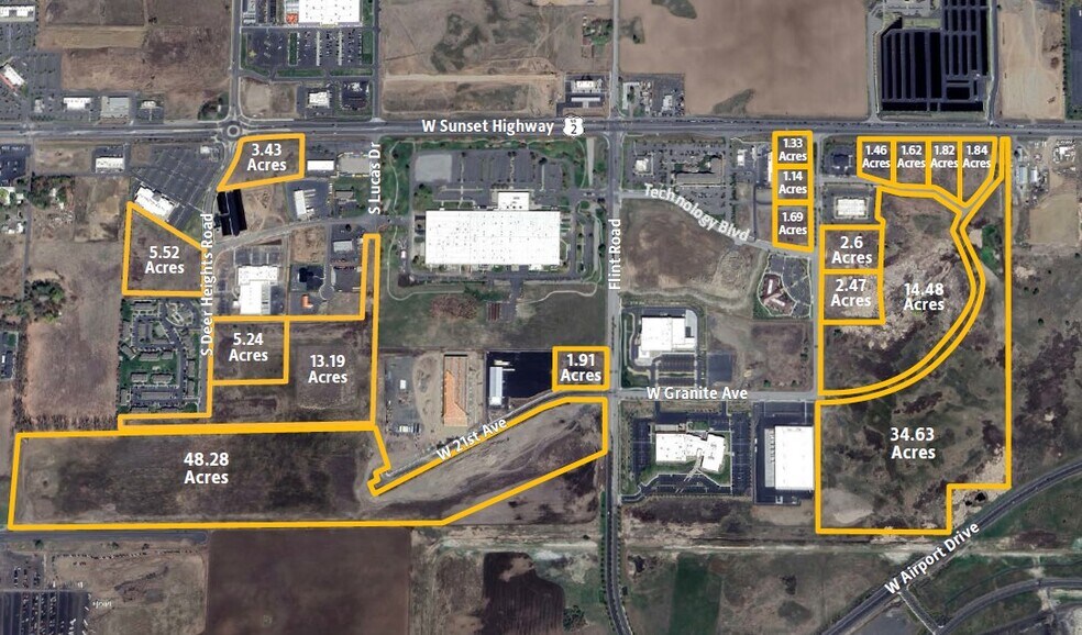 1412 S Technology Blvd, Spokane, WA à vendre - Aérien – Image 2 sur 2