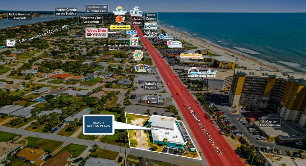 2410 S Atlantic Ave, Daytona Beach, FL à vendre - Photo de l’immeuble – Image 2 sur 5