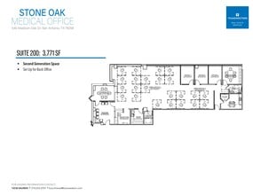 540 Madison Oak Dr, San Antonio, TX à louer Plan d’étage– Image 1 sur 1