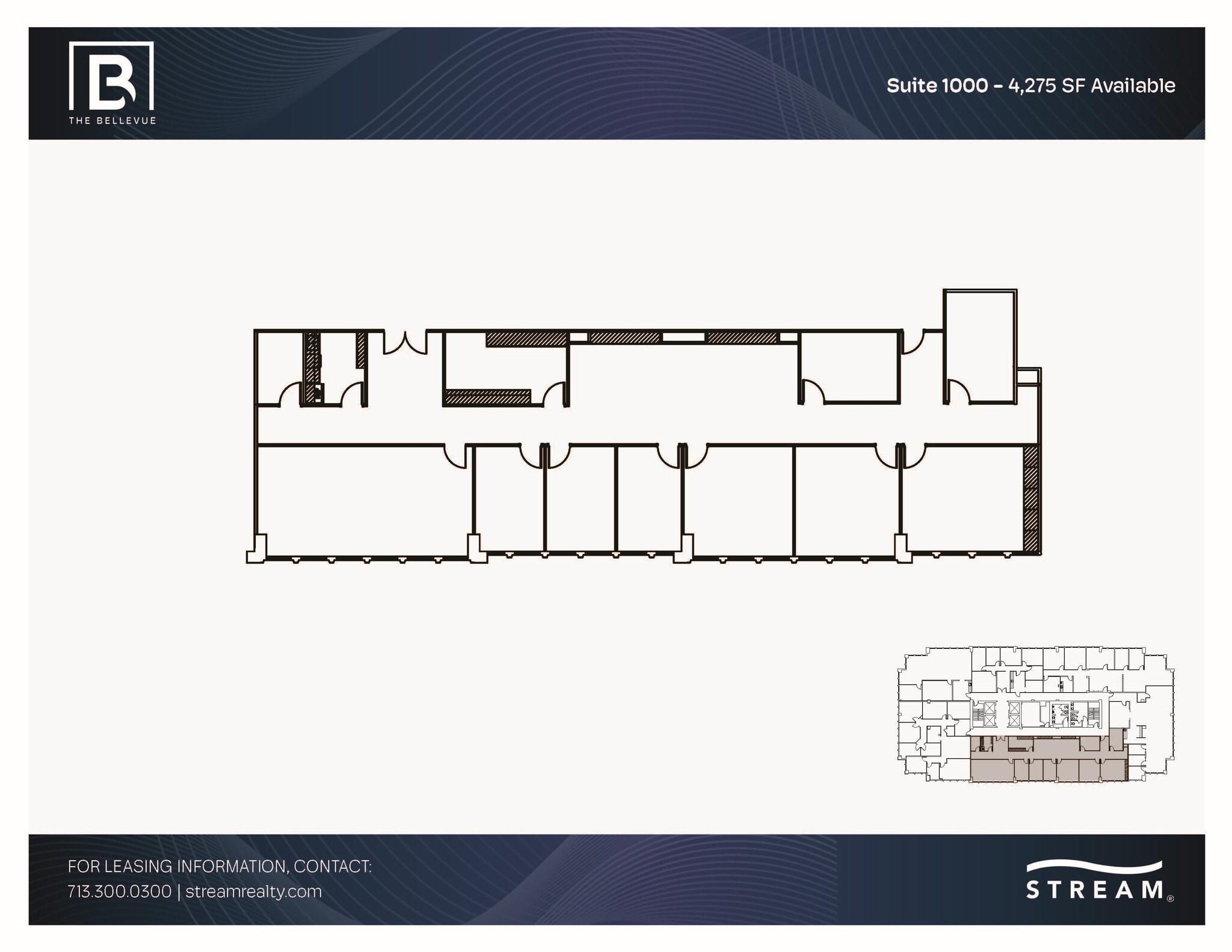 2323 S Shepherd Dr, Houston, TX à louer Plan d’étage– Image 1 sur 1
