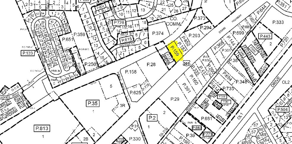 2235 Crain hwy, Waldorf, MD à vendre - Plan cadastral – Image 3 sur 3