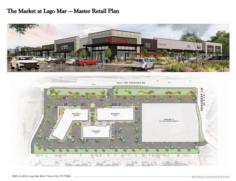 SWC of I-45 @ Lago Mar Blvd, Texas City, TX à louer - Plan de site – Image 2 sur 2