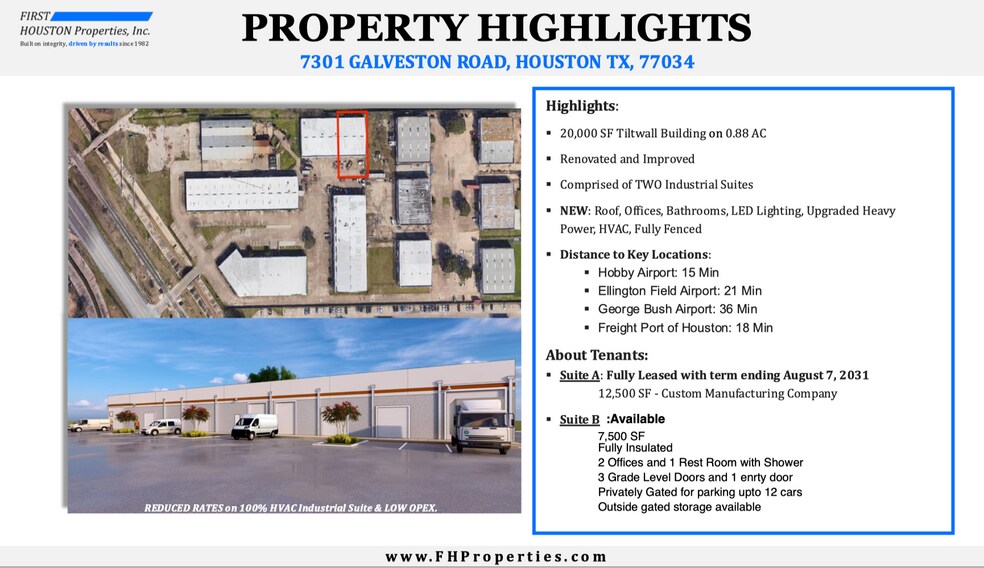7301 Galveston Rd, Houston, TX à louer - Photo de l’immeuble – Image 2 sur 9