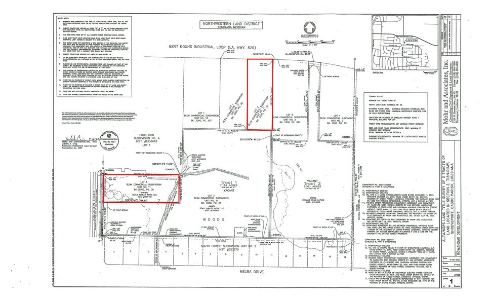 Kingston, Shreveport, LA à vendre - Plan de site – Image 3 sur 3