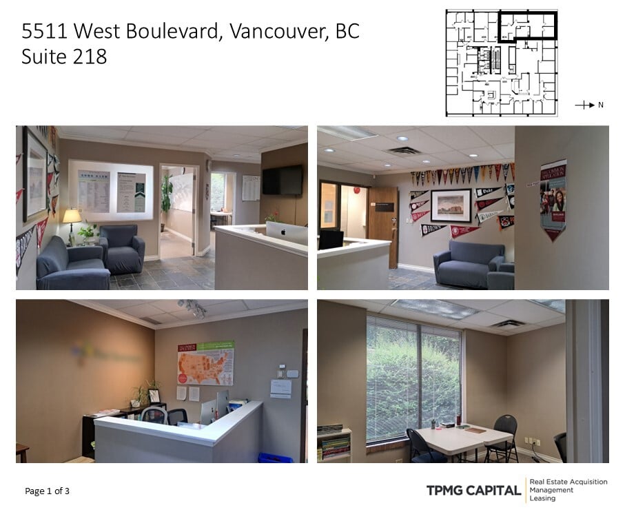 5511 West Blvd, Vancouver, BC à louer Photo intérieure– Image 1 sur 3