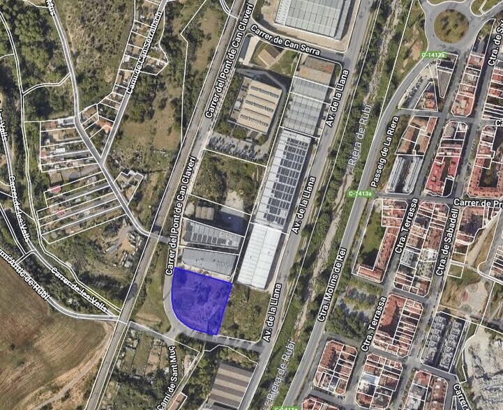 Plaça la Llana, 1, Rubí, Barcelona à vendre - Plan cadastral – Image 3 sur 3