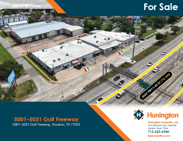 5001-5005 Gulf Fwy, Houston, TX à vendre - Photo de l’immeuble – Image 1 sur 1