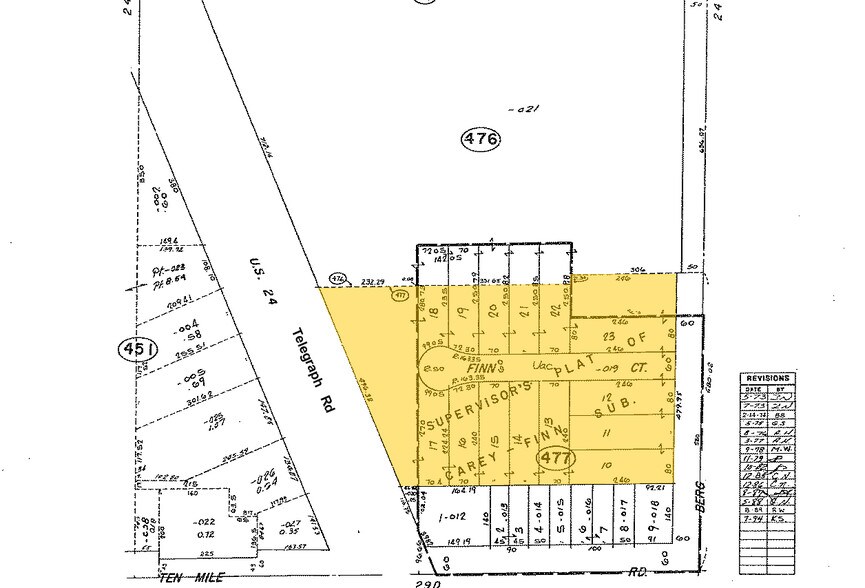 25200 Telegraph Rd, Southfield, MI à louer - Plan cadastral – Image 2 sur 28