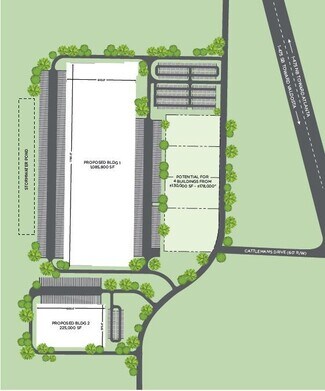 Plus de détails pour 4555 Cavalier Dr, Macon-Bibb, GA - Industriel/Logistique à louer