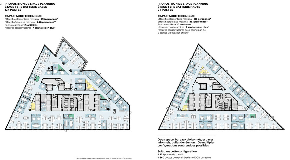 6 Allée de L'arche, Courbevoie à louer - Plan d’étage – Image 2 sur 2