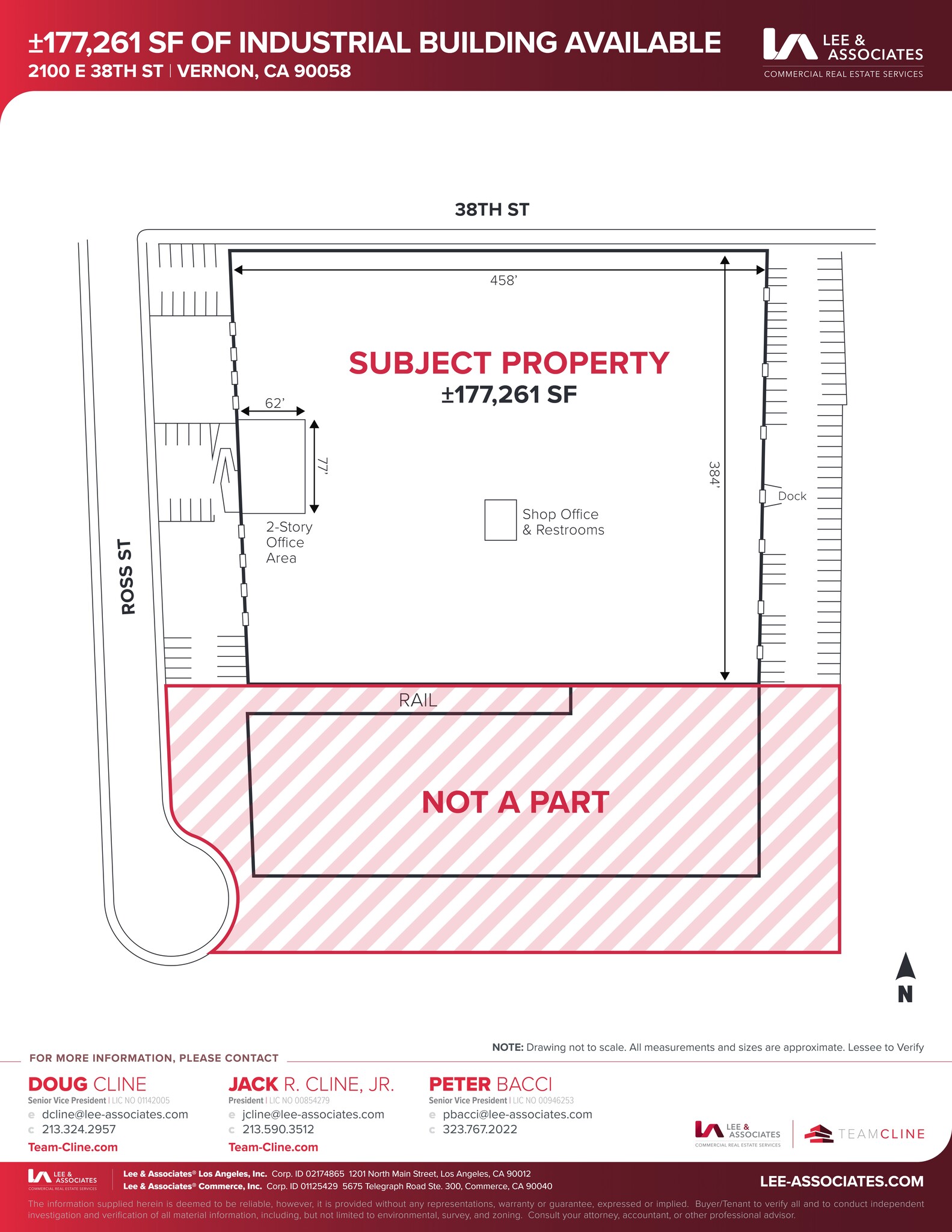 2100 E 38th St, Vernon, CA à louer Plan de site– Image 1 sur 1